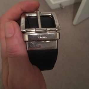 Prada Men’s leather belt (reversible black&brown)